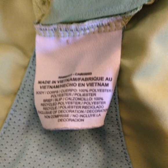 Nike Dri-FIT Tempo Shorts, Size Medium, Light Green and Blue - Picture 6 of 6